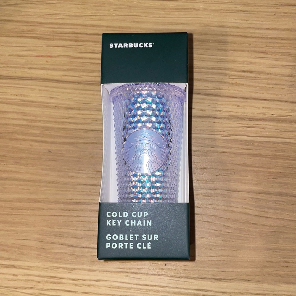 NWT Unicorn Studded Keychain Starbucks